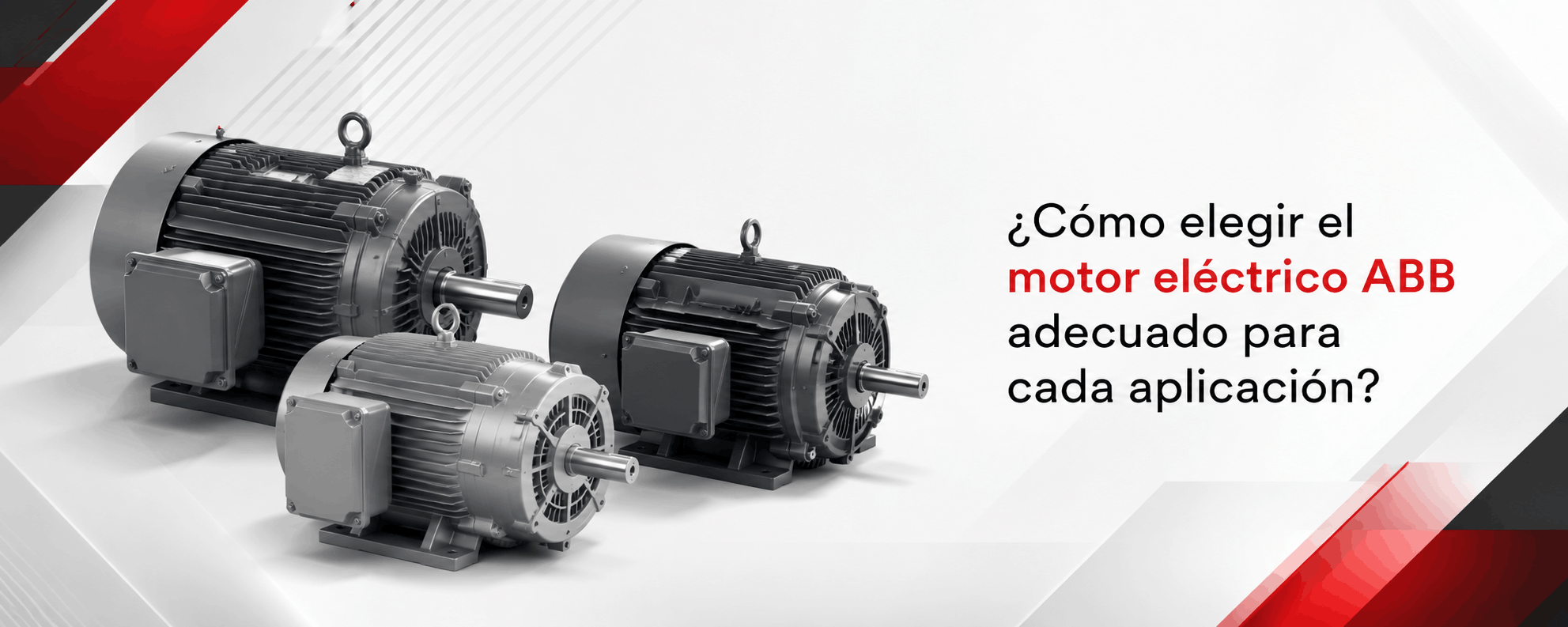 Cómo elegir un motor ABB para una aplicación industrial