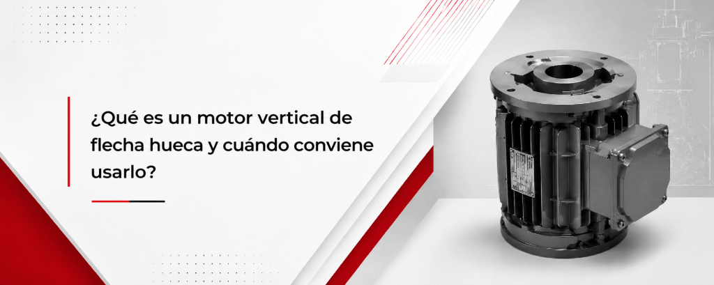 que es un motor vertical de flecha hueca y cuando conviene usarlo